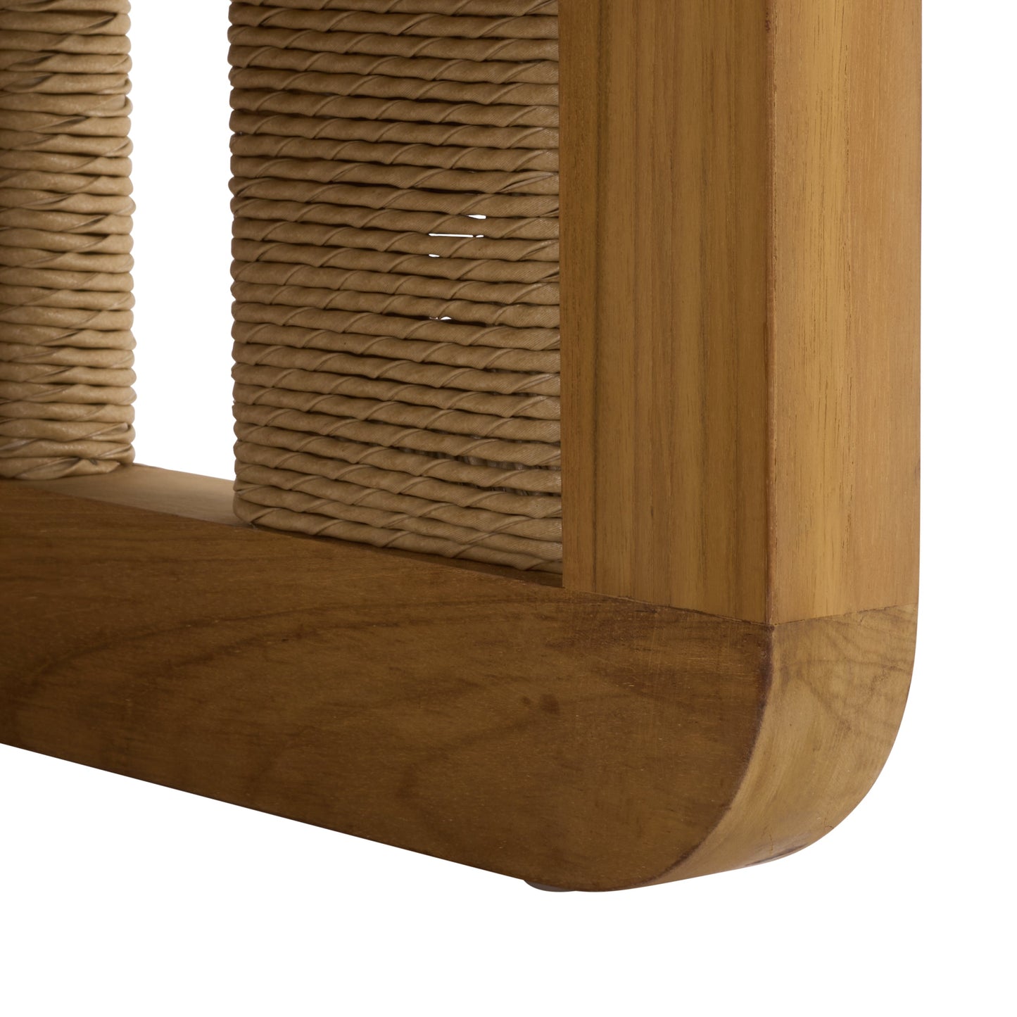 Skipper Teak And Hyacinth Patio Sofa