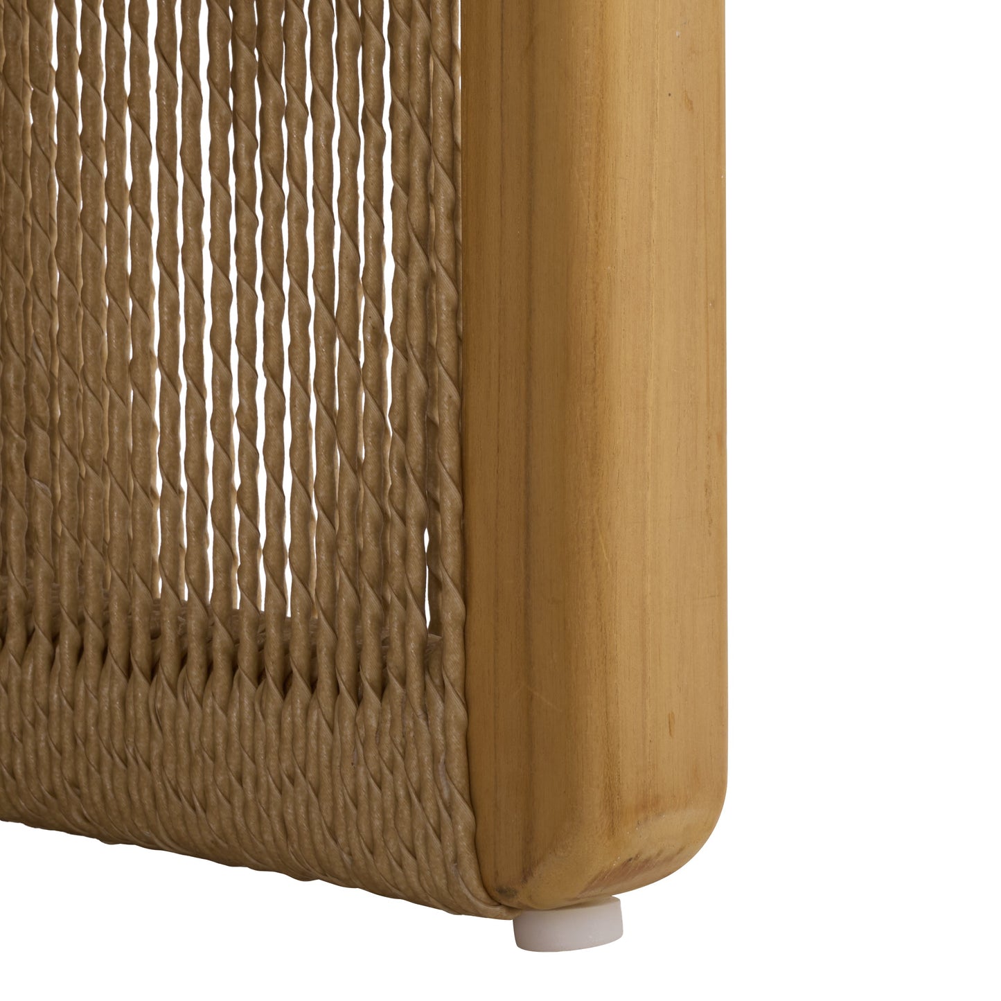 Gale Teak And Hyacinth Patio Sofa