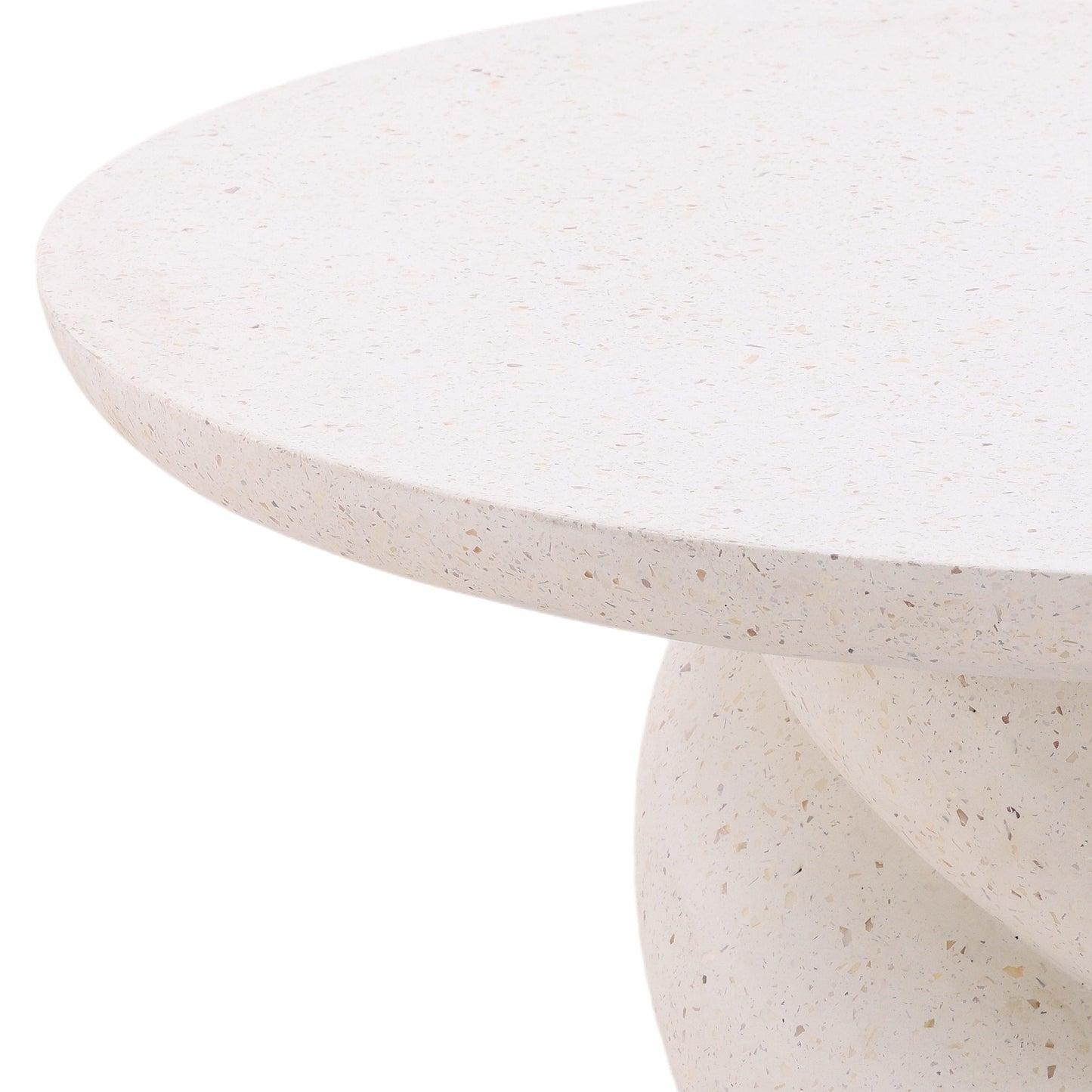 Nadia Outdoor Coffee Table Ivory