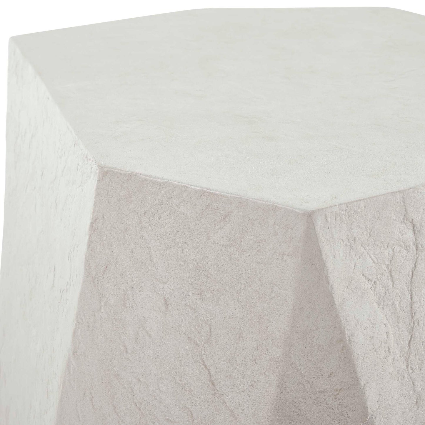 Parra Limestone Outdoor Side Table