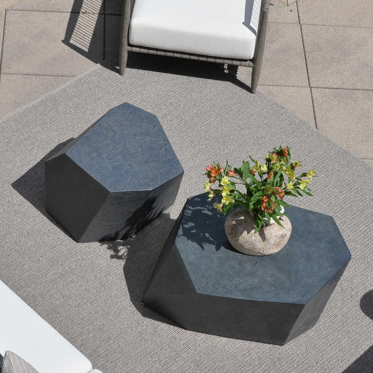Parra Slate Outdoor Coffee Table