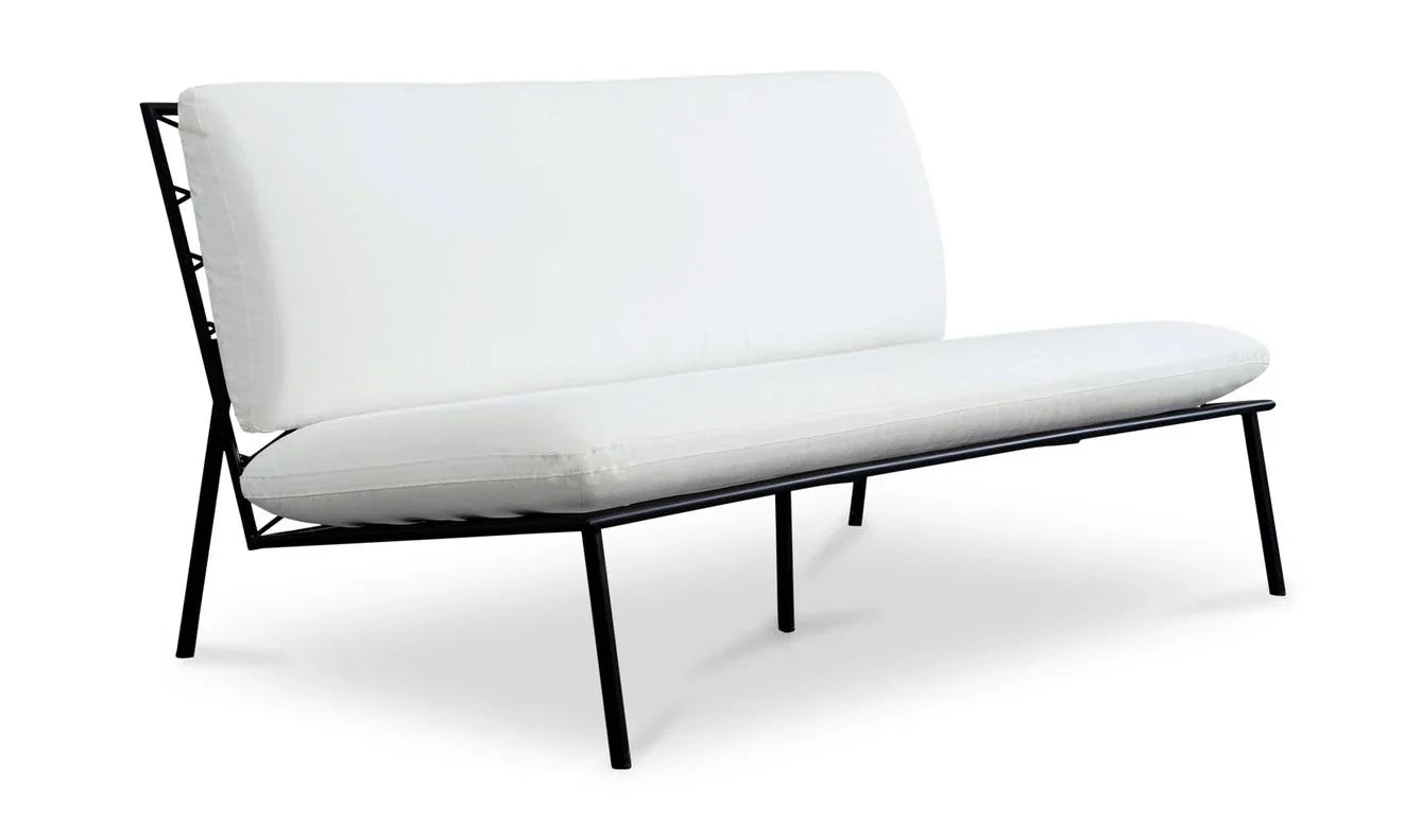 Salma Outdoor Sofa White