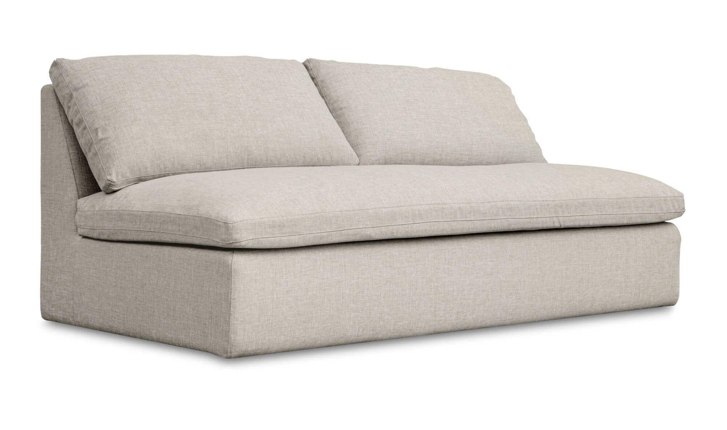 Miles Outdoor Sofa Speckled Light Grey