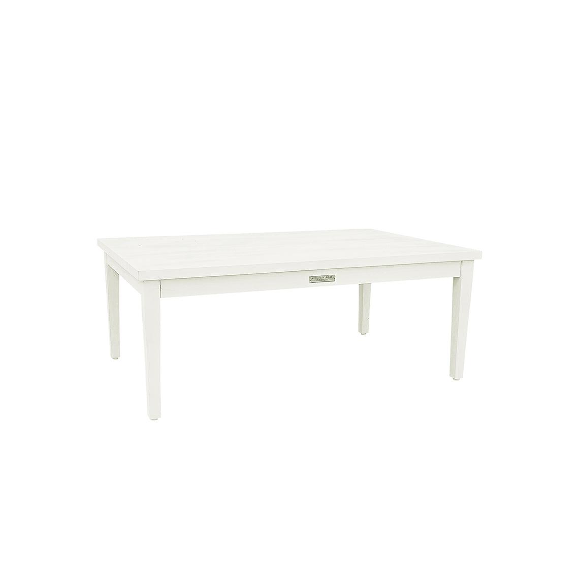 Tribeca 38 X 24.5 Rectangle Coffee Table Aluminum