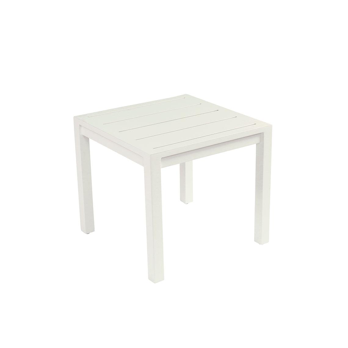 Catherine 20 Square Side Table Aluminum