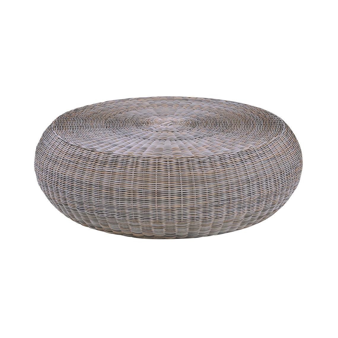 Ojai 50 Round Coffee Table W/Glass