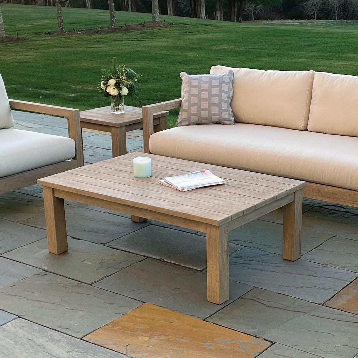 Tuscany 51 x 32 Rectangle Coffee Table Distressed/Painted