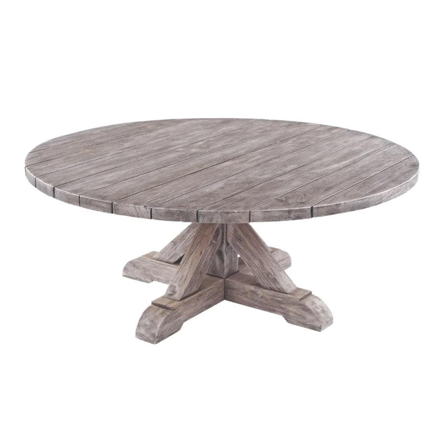 Provence 42 Rd. Coffee Table - Distressed/Painted