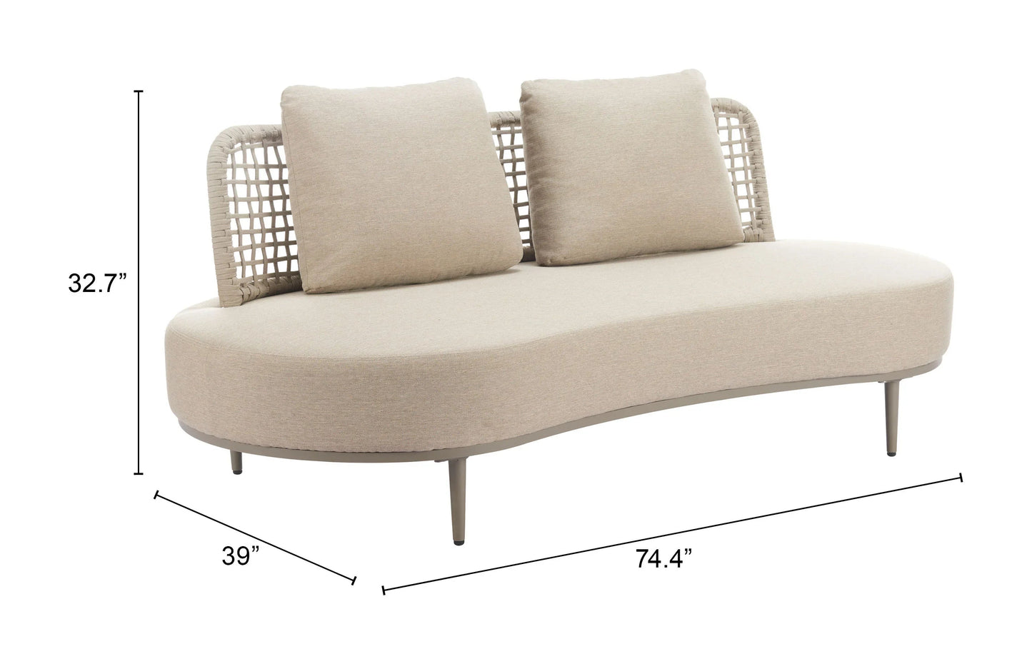 Ruhe Sofa Beige