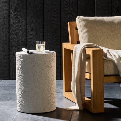 Otero Outdoor Round End Table