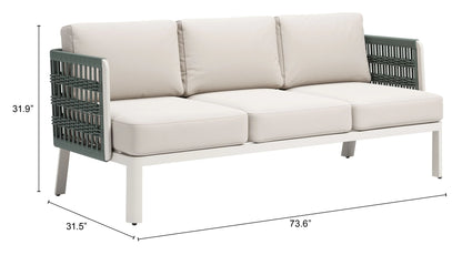 Bridgehampton Sofa White