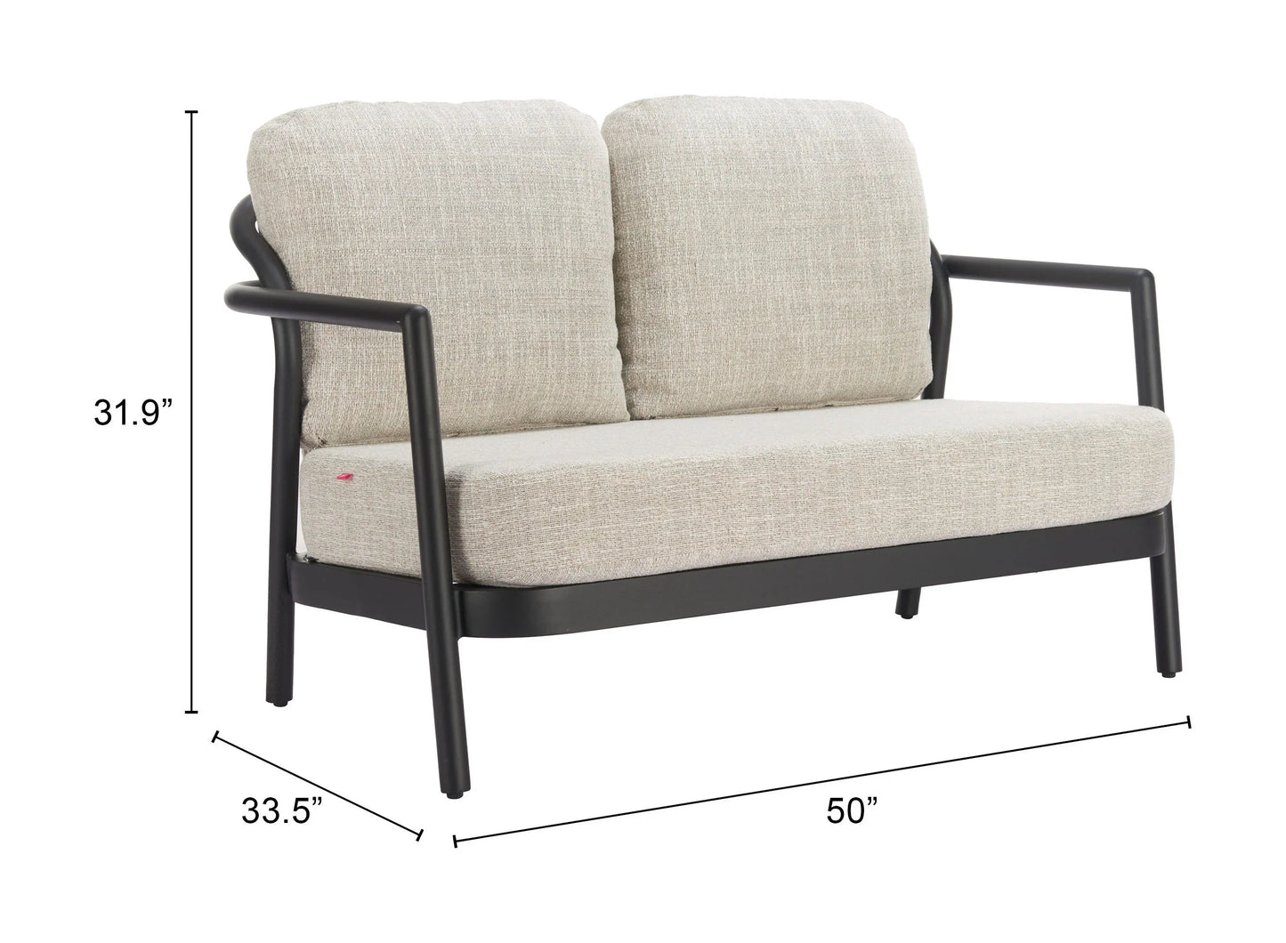 Rein Loveseat Beige