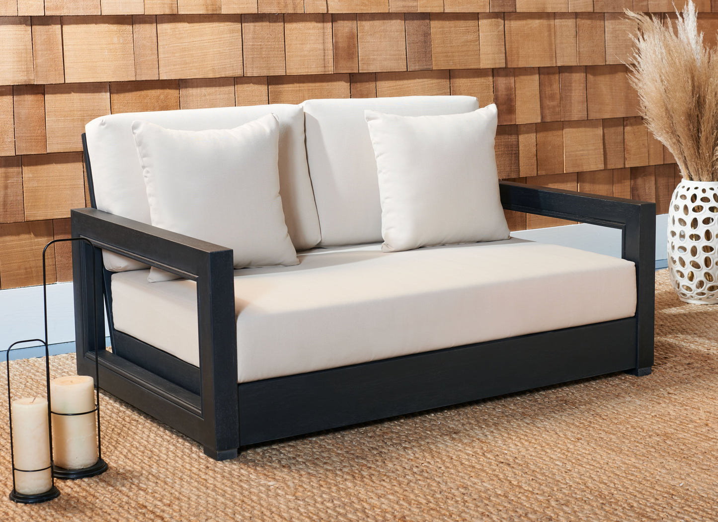 Montford Aluminum 2-Seat Sofa