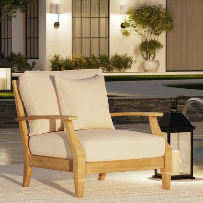 Martinique Wood Patio Armchair