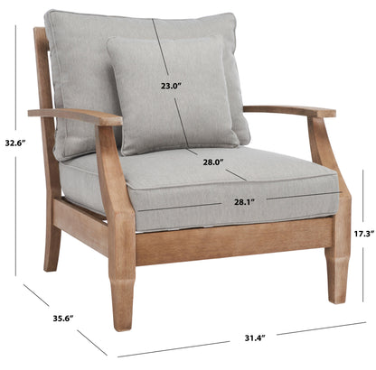 Martinique Wood Patio Armchair