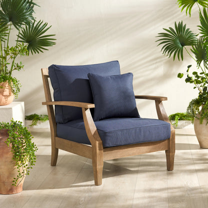 Martinique Wood Patio Armchair