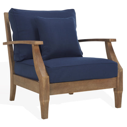 Martinique Wood Patio Armchair