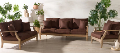 Martinique Wood Patio Sofa