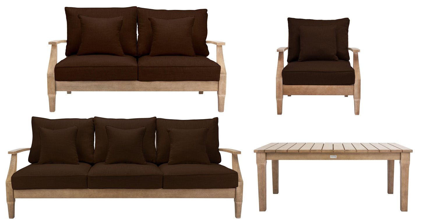 Martinique Wood Patio Armchair