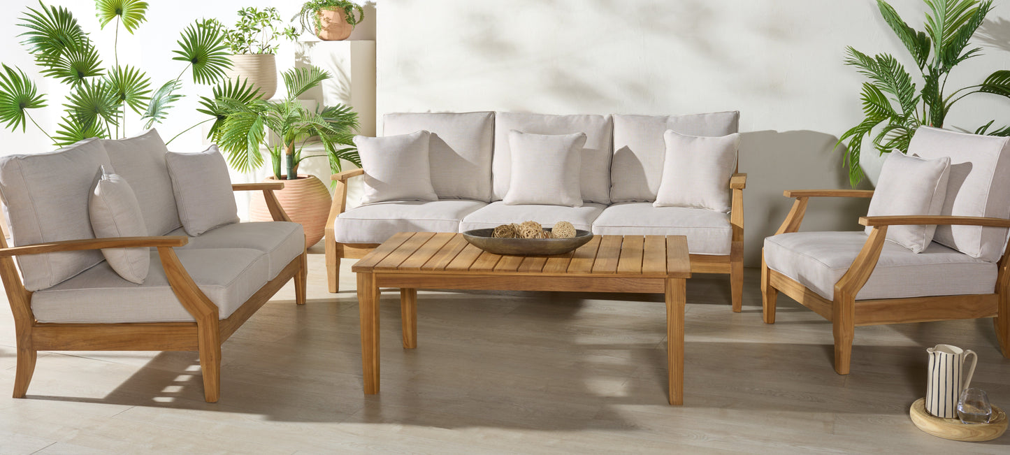Martinique Teakwood Patio Coffee Table