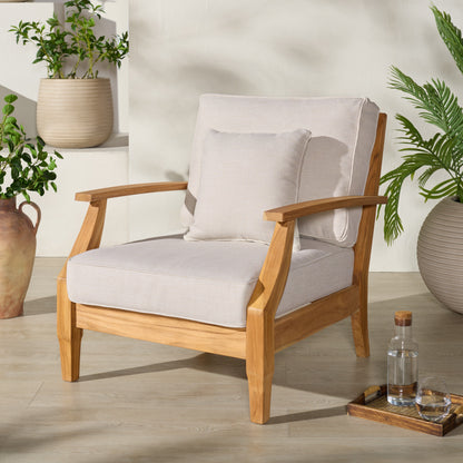 Martinique Teakwood Patio Armchair