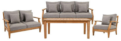 Martinique Teakwood Patio Sofa