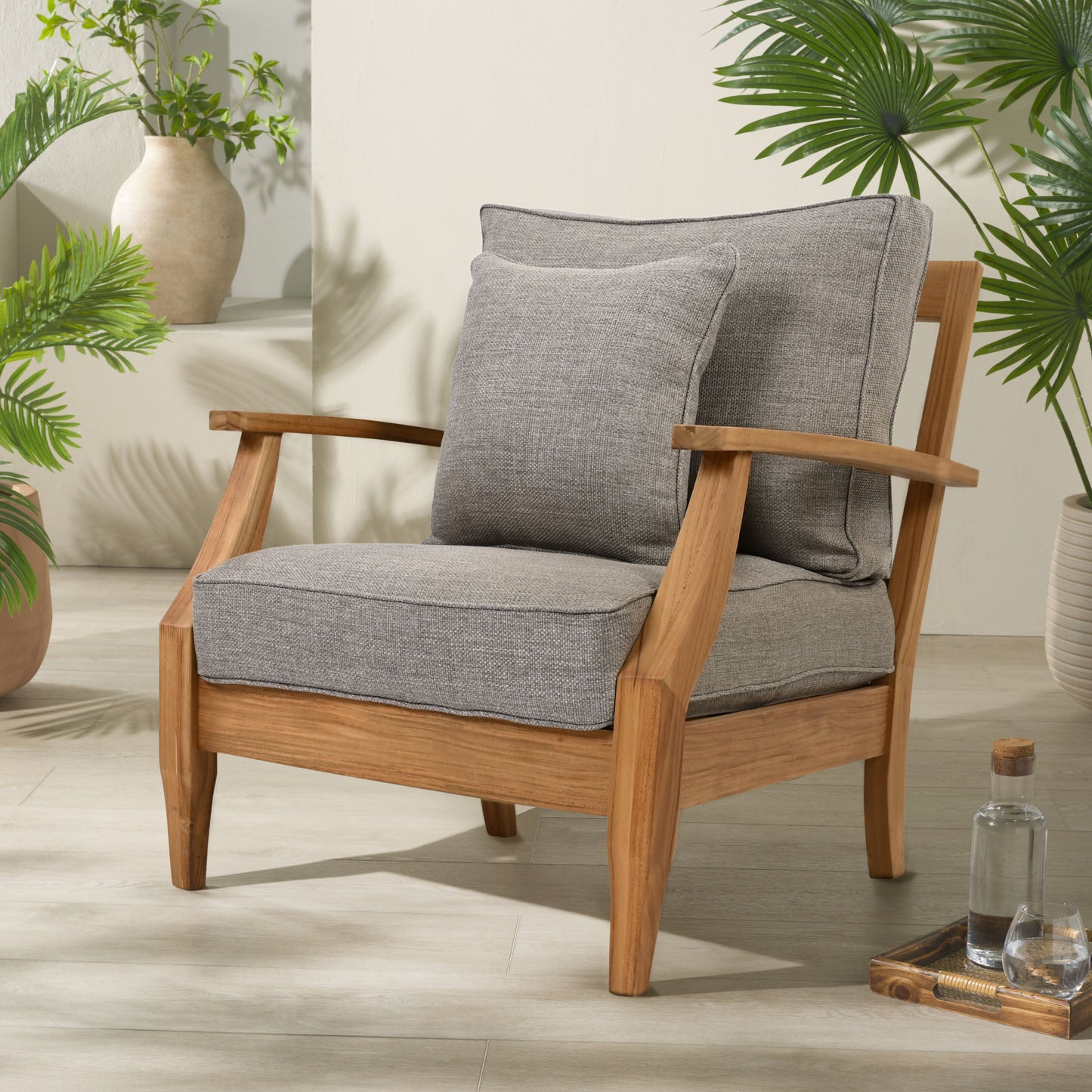 Martinique Teakwood Patio Armchair