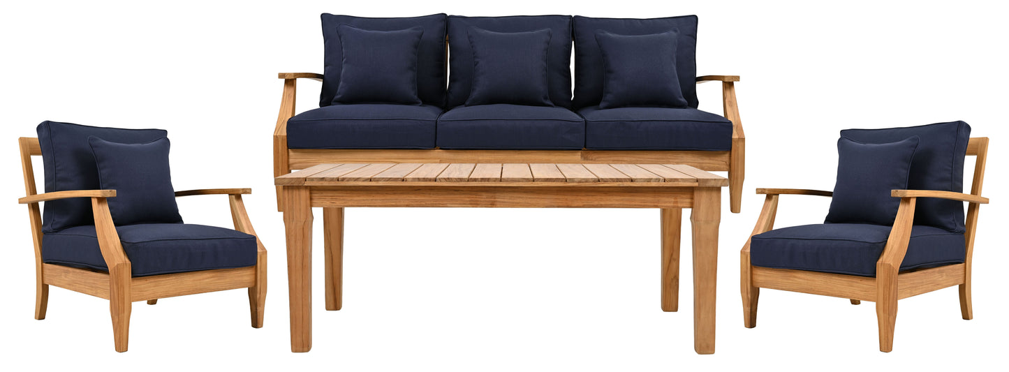 Martinique Teakwood Patio Coffee Table
