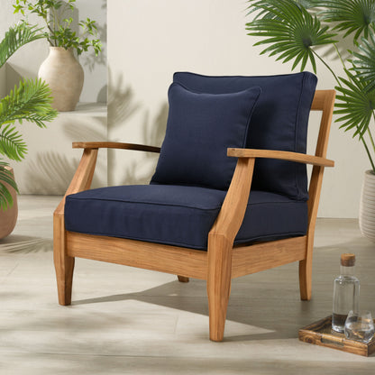 Martinique Teakwood Patio Armchair