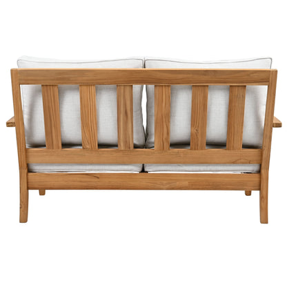 Martinique Teakwood Patio Loveseat