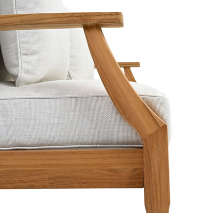 Martinique Teakwood Patio Loveseat