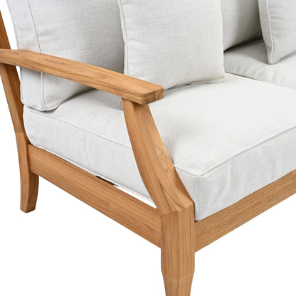Martinique Teakwood Patio Loveseat