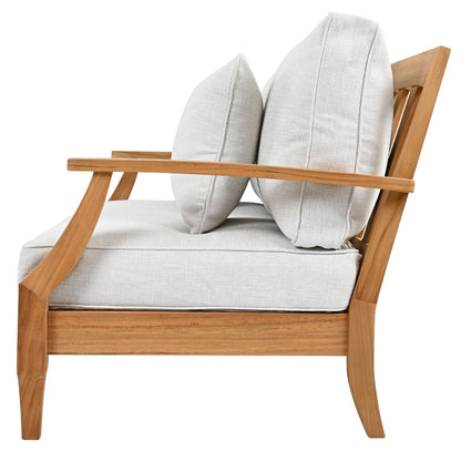 Martinique Teakwood Patio Loveseat