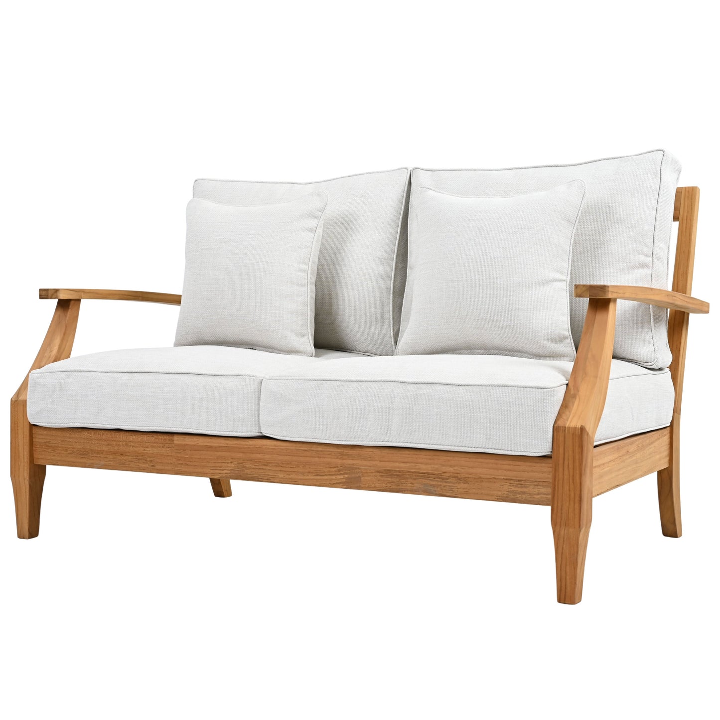 Martinique Teakwood Patio Loveseat
