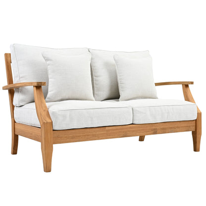Martinique Teakwood Patio Loveseat