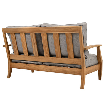 Martinique Teakwood Patio Loveseat