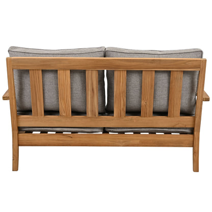 Martinique Teakwood Patio Loveseat