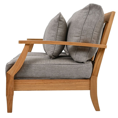 Martinique Teakwood Patio Loveseat