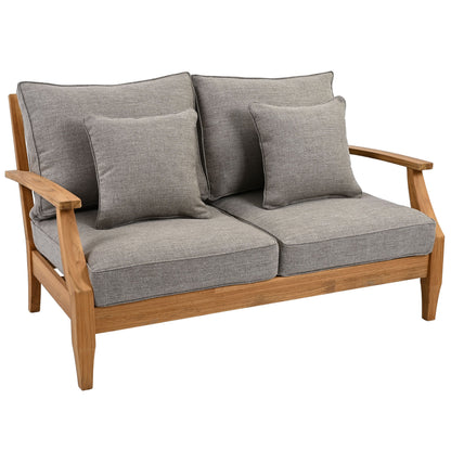 Martinique Teakwood Patio Loveseat