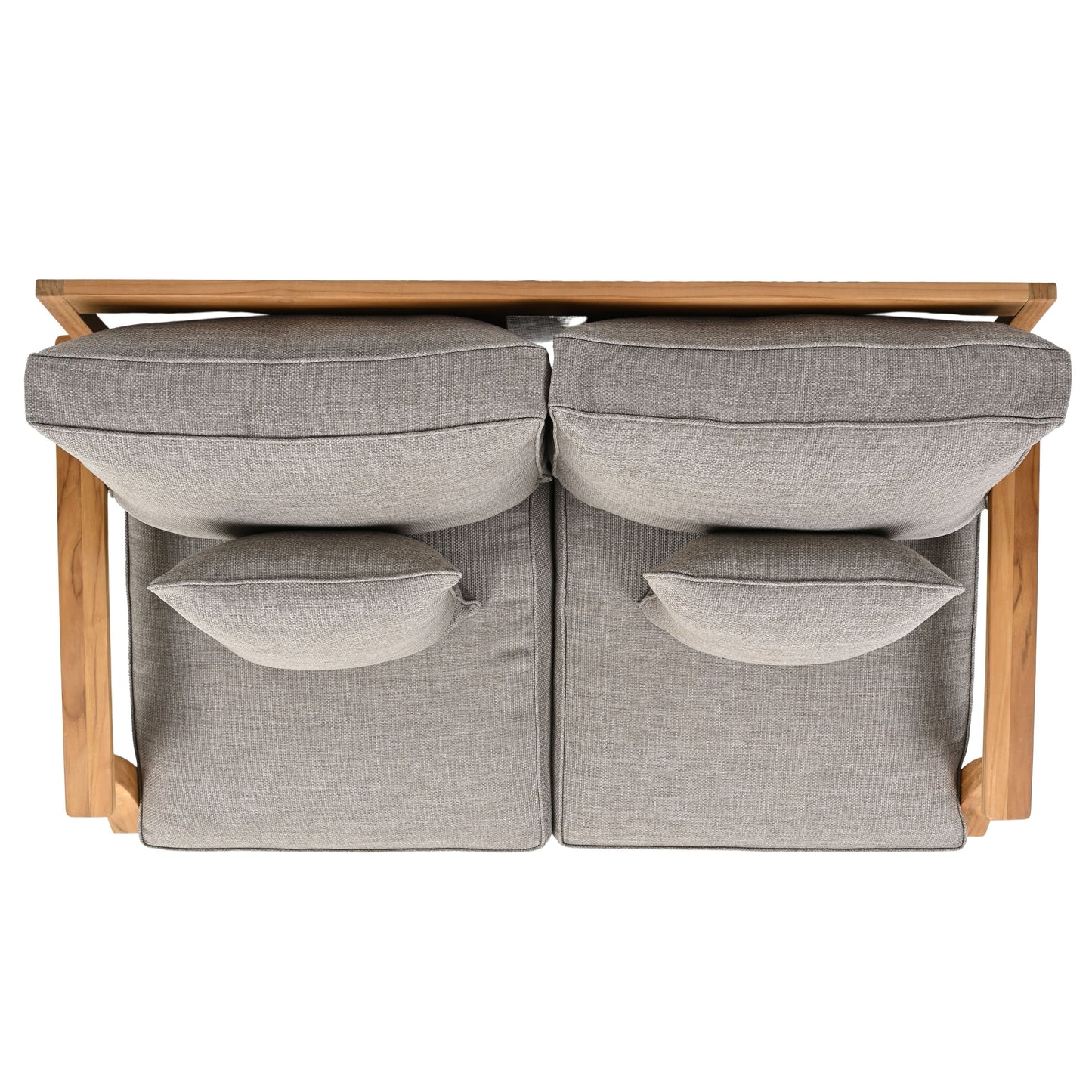 Martinique Teakwood Patio Loveseat