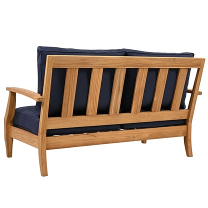 Martinique Teakwood Patio Loveseat