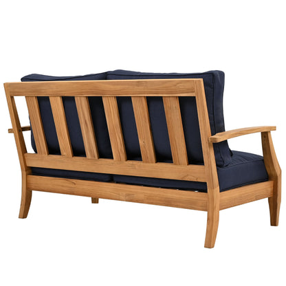 Martinique Teakwood Patio Loveseat