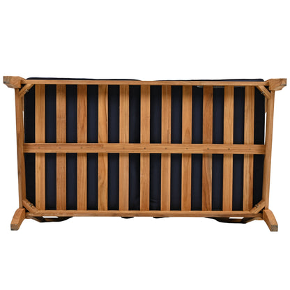 Martinique Teakwood Patio Loveseat