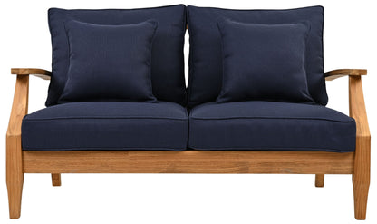 Martinique Teakwood Patio Loveseat