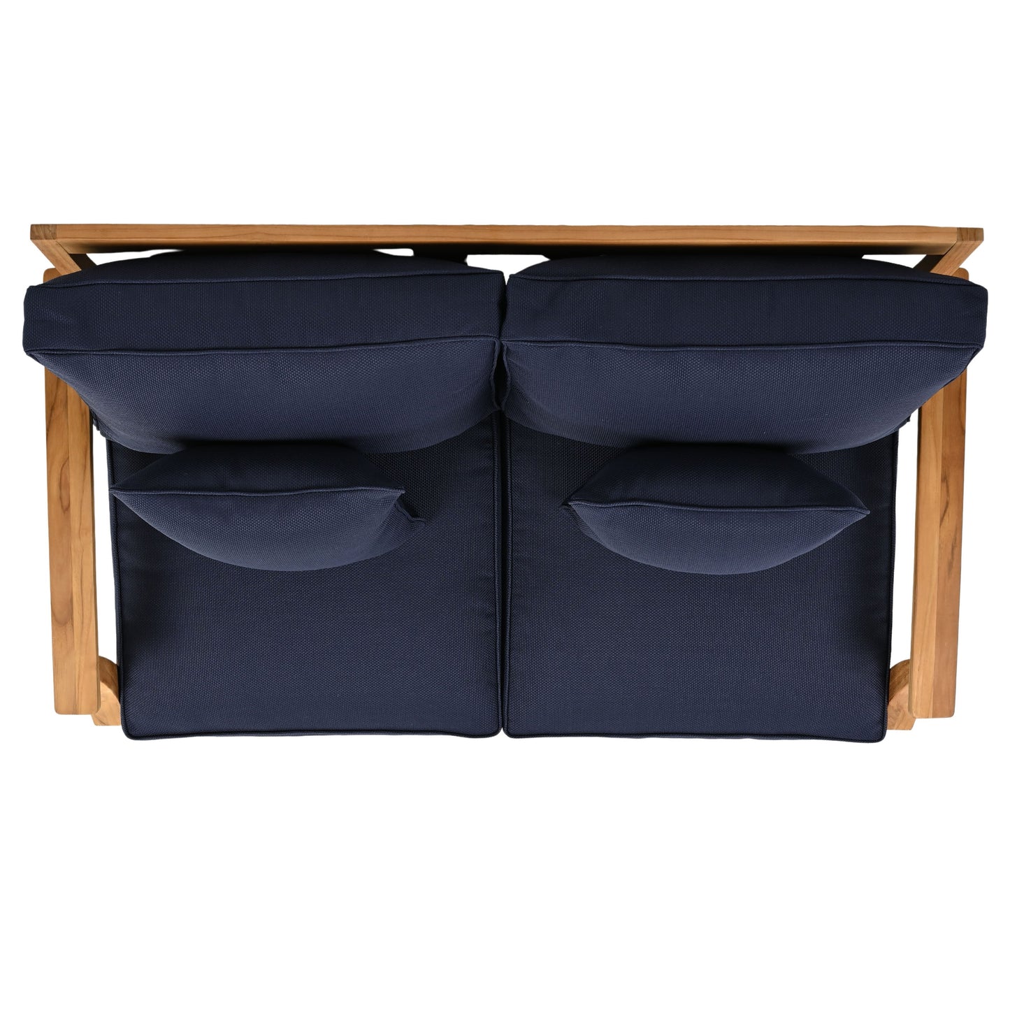 Martinique Teakwood Patio Loveseat