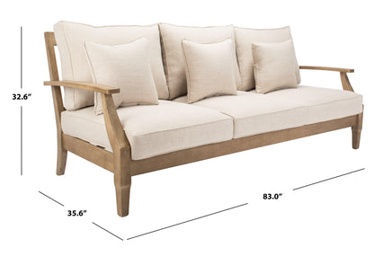 Martinique Wood Patio Sofa