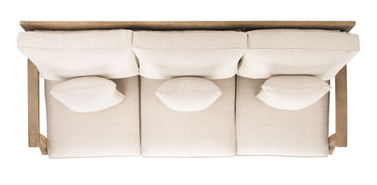 Martinique Wood Patio Sofa