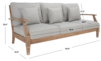 Martinique Wood Patio Sofa