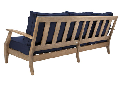 Martinique Wood Patio Sofa