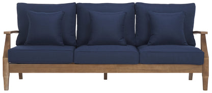 Martinique Wood Patio Sofa
